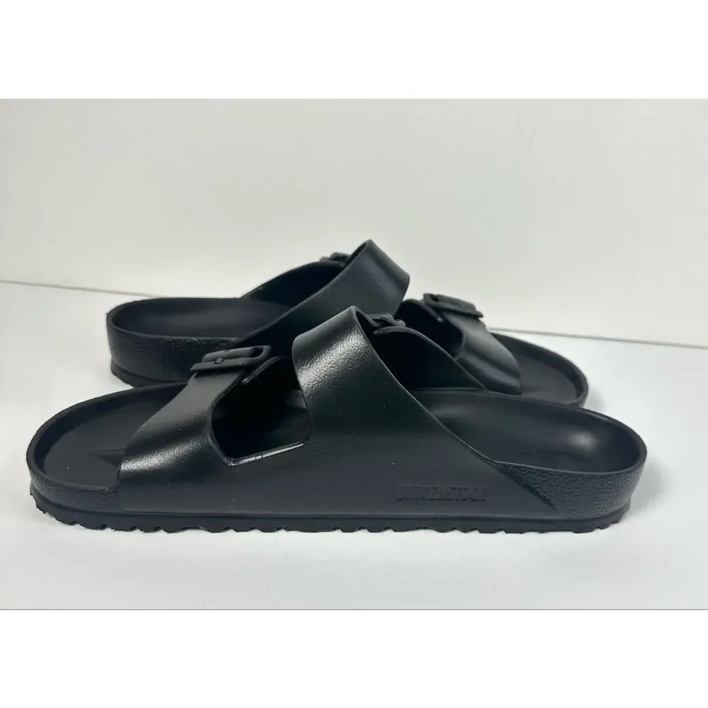 Birkenstock Arizona 44 Mens 11 Slip On EVA Sandals Slides Black Water Shoes